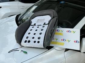 2048708-02-c Tesla 2024-2026 Model 3 Highland Front Left Seat Back Cushion Only Lh Oem