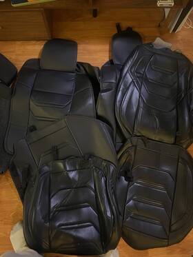 Tiehesyt Lswtz-001 Fauxleather Universal Full Seat Cover From Amazon Driver S Worn