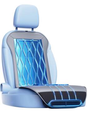 Geca-213 Towtamer 2025 Upgraded Icy Seat Semiconductor Ventilated Cooling Car Gray Black