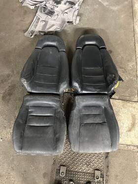 26702 Toyata 1997-1998 Toyota Supra Mk4 / Mkiv Black Replacement Leather Seat Cover