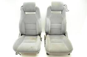 202.to1v90 Toyota 1987-1992 Supra Mk3 Driver And Passenger Front Gray Cloth Seat Sets