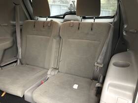 220.to1f11 Toyota 2011 Highlander 3rd Third Row Rear Back Seat Bench Black Cloth 831473