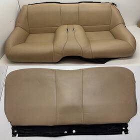 26181 Toyota Supra Mk4 / Mkiv 1993.5-1996 Oem Rear Tan Leather Seat Covers