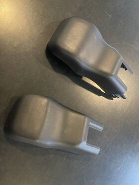 72124-35030 Toyota 72128-35030 2010-22 4runner Seat Base Trim Front Left 2 Pcs