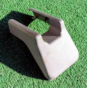 Toyota 72138-48080 Toyota/lexus Grey Automobile Protective Car Seat Track Cover 72159-48140 Euc