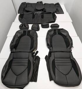 Oem-cx5 Toyota Factory Take-off Seat Covers Fits 2019-2022 Avalon Limited Blk Lr129