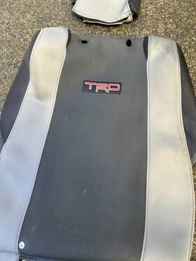 Pt218-35052-01 Trd 2005-2008 Tacoma Sport/offroad Xrunner Front Seat Cover Genuine Toyota