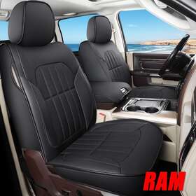 Ram01 Truckiipa Car Seat Covers A Concave Front Short Middle Rear Full Set/black