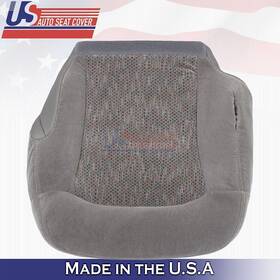 Gmsi0307dbdgl U.s Autoseatcovers.inc 2000 2001 2002 For Chevy Suburban Tahoe Driver Bottom Cloth Cover Pewter Gr