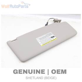 3cn857551e Volkswagen 2018-2020 2024 Vw Atlas - Left Sun Visor / Mirror