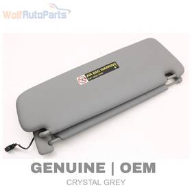7l6857551as Volkswagen 2006-2010 Vw Touareg - Left Dual Sun Visor / Mirror
