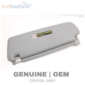 7l6857552as Volkswagen 2004-2010 Vw Touareg - Right Dual Sun Visor / Mirror