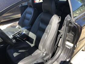 307618264 Volvo 2006-2011 C70 Left Front Driver Bucket Seat Black Leather Notes 819145