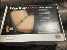 De2020ch Weathertech Medium Highback Bench Seat Protector For Trucks Cars Suvs In Grey