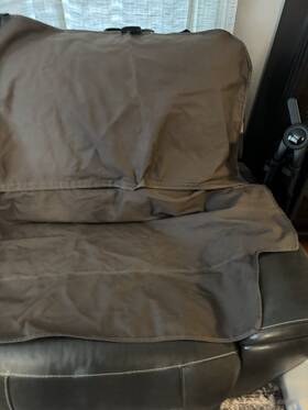 Weathertech De2090co Vehicle Bench Rear Seat Cover Pup Protector De9020co Brown