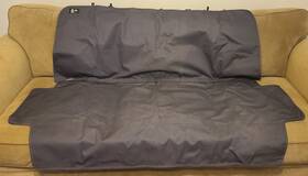 Weathertech De2211ch 2nd Row Bench Seat Protector In Charcoal Part Number