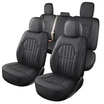 Car Seat Covers Full Set Black Leather Dodge 1500 2500 3500 Tsccram Coverage. Fixed Price $209.99.