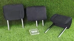 Toyota RAV4 2013-2018 Rear Seats 2ND Row Headrests 3PCS Set Fabric Black Oem. Fixed Price $164.95.