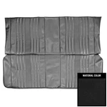 New Rear Bench Seat Cover Black Pui Fits Chevrolet Chevelle 69AS10C. Fixed Price $399.00.