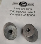 Rumble Seat Step - Plate Bases Ford 1939. Fixed Price $275.00.