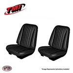 1968 Chevelle Front Bucket & Rear Bench Seat Upholstery Black + Foam Tmi Brand. Fixed Price $1275.99.