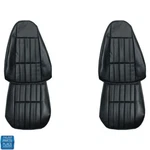 1980 Camaro Front Bucket Seat Covers Upholstery Black Vinyl - New. Fixed Price $609.99.