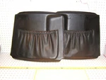 Mercedes Late C124 Cabrio Front Seat Back Storage Black Oem Pockets. Fixed Price $295.19.