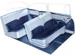Chevy Bel Air 2-DOOR Sedan Seat Covers *new* 1955 Chevrolet. Fixed Price $824.95.
