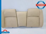 Jaguar Xk X150 Rear Seat Back Cushion Upper Leather Beige Set R+l 07-09 Oem. Fixed Price $189.95.