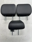 14 - 18 Subaru Forester Rear 2ND Row Headrests Set Black Leather Oem. Fixed Price $119.99.