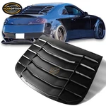 Fits 03-07 Infiniti G35 2DR Rear Window Louver Sun Shade Cover Matte Black Abs. Fixed Price $259.99.