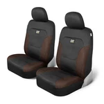 Cat Flexfit Brown Black Seat Covers For Cars, Trucks, & Suv - (2) Front S.... Fixed Price $34.90.
