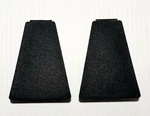 Oem 2013-2019 Ford Escape Front Seat Track Cover Trim Set Black CJ54-S629B04. Fixed Price $36.99.