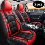 2PCS Durable Pu Leather Car Seat Covers Universal Fit Auto Front Protectors. Fixed Price $30.99.