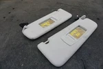 Set Of 2 Sun Visor Shade Ivory 51167394873 51167418905 Bmw 740 750 M760 B7 16-19. Fixed Price $67.49.