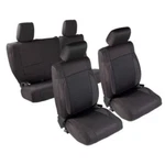Smittybilt Neoprene Front And Rear Seat Cover Kit Fits 07 - 18 Jeep Wrangler Jk. Fixed Price $253.08.