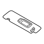 Genuine Bmw Right Sun Visor 51-16-7-429-920 New. Fixed Price $128.34.