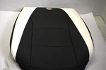 Fh Group Car Seat Covers Ultra Comfort Faux Leather Front Black/white. Fixed Price $41.85.