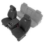 Rough Country Front Neoprene Seat Covers For 07-13 Silverado Sierra 1500 2500. Fixed Price $144.95.