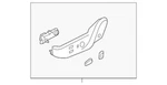 Genuine Hyundai Outer Finish Panel 88010-S8530-NNB. Fixed Price $233.99.