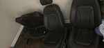 Car Covers+headrest For Audi 5-SEATS Leather Cushion Coffee Color. Fixed Price $800.00.