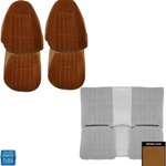 1980 Camaro Front Bucket & Rear Seat Covers Upholstery Camel Cloth - New. Fixed Price $977.99.