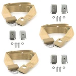 Amc Eagle 1979 1987 Std. 2PT Tan Lap Bench Belt Kit W/BRACKETS-3 Blts Nash. Fixed Price $159.95.