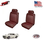 Dark Red Front & Rear Seat Upholstery For 1969 Mustang, Made In The Usa, Tmi. Fixed Price $770.21.