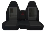 Truck Seat Covers Fits 1994 To 2004 Chevy S10 American Flag Car. Fixed Price $104.99.