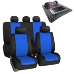 Car Seat Covers For Suv Van Neoprene Universal Fitment Blue Black W. Gift. Fixed Price $79.99.