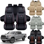 For Toyota Tacoma Car Cover Full Set Leather 5-SEATS Front Rear Protector. Fixed Price $84.90.
