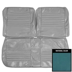 New Front Bench Seat Cover Bright Blue Pui Fits Chevrolet Chevelle 67AS14B. Fixed Price $418.49.