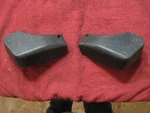 81-87 Chevy Gmc Truck Front Bench Seat Hinge Side Caps Covers Square Body Gray. Fixed Price $32.85.