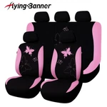 Universal Car Seat Covers Rear Split 40/60 60/40 Pink Butterfly For Women Girls. Fixed Price $41.99.